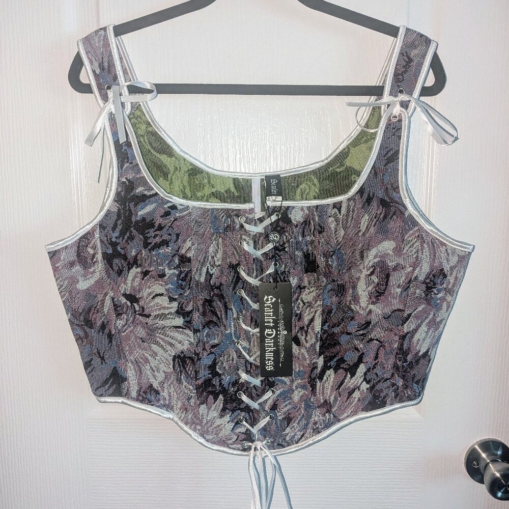 NWT Scarlet Darkness Renaissance Corset, 3X